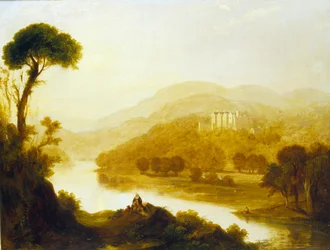 Abbotsford, dom Sir Waltera Scotta, 1828