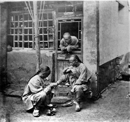 Chiny, pedicure, ok. 1870 (zdjęcie)