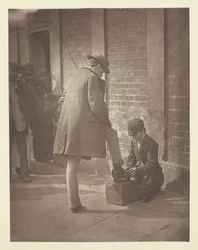 Niezależny czarny but, 1881.