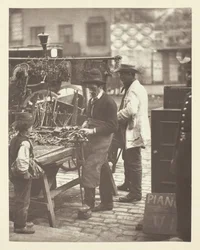 Ślusarz uliczny, 1881.