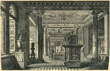 Galeria Ceramiki, Muzeum South Kensington, ok. 1876, 1881.