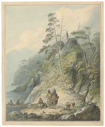 Widok w Nootka Sound, 1784