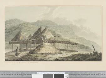F.42 Letnie i zimowe siedliska na Kamczatce, ok.1783-84 (akwarela)