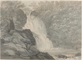 Mawddach Falls w pobliżu Dolgelly