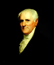 Portret Egberta Bensona według obrazu Gilberta Stuarta (1755-1828), ok. 1820 (olej na płótnie)