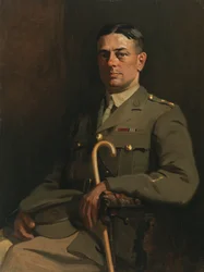Portret sierż. GH Mullin, VC, 1914-19