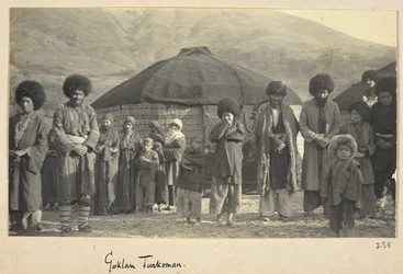 Prowincja Razavi Khorasan, Iran, ok. 1908 (zdjęcie czarno-białe)