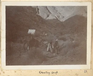 Prowincja Razavi Khorasan, Iran, ok. 1908 (zdjęcie czarno-białe)