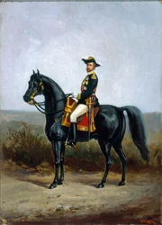 Portret generała Georgesa Boulangera 1837-1891, ok. 1930 r. 1880.