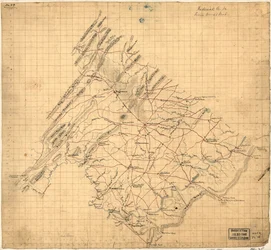 Frederick Co. Va., z mapy Wooda. LOC 2002627443