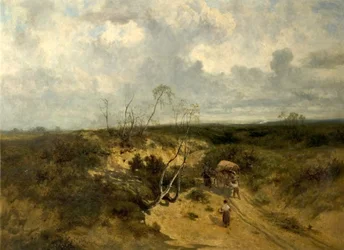 Piaszczysty kawałek drogi, 1874