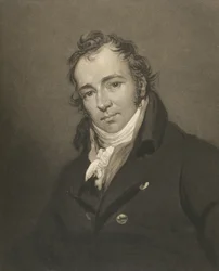 Portret Jamesa Warda (1769-1859) grawerowany przez Jamesa Warda