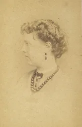 Florencja Anna Claxton, lata 60. XIX wieku.