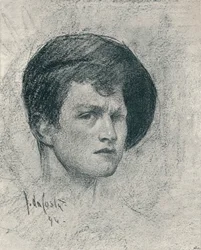 Autoportret Johna da Costy, ok. 1895 r.