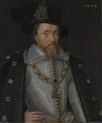 Król Anglii Jakub I i król Szkocji Jakub VI (1566-1625)