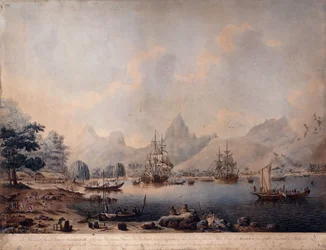 Widok na Mooreę, 1787
