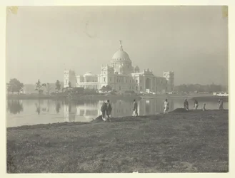 Pomnik Wiktorii w Kalkucie, ca. 1910.