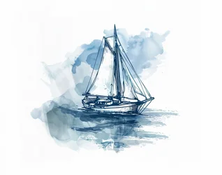 Żaglówka „Blue Water”