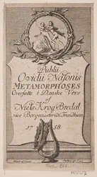 Titelblad „Przemiany ludu Owidiusza”