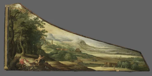Obraz na pokrywie klawesynu z Bachusem i Cybele, ok. 1590 (olej na płycie)