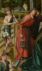 Tryptyk betlejemski, ok. 1540 (malarstwo na drewnie)