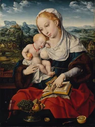Dziewica z Dzieciątkiem, ca. 1525.