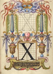 Anleitung zum Konstruieren des Buchstabens X