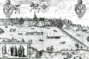 Mapa Warszawy, z 