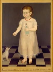 Portret Manueli Gutiérrez