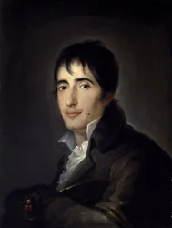 Portret poety Manuela José Quintany 1772-1857, 1806.