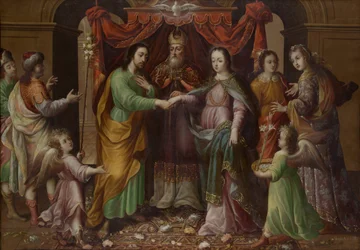 Wesele Dziewicy, ca. 1690.