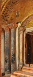 Drzwi San Marco, Wenecja, 1891.