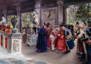Wizyty kardynałów; La Vista del Cardinal,