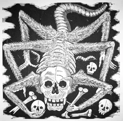 Calavera Huertista, c.1910 (grawerowanie)