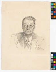 Autoportret, Josef Engelhart