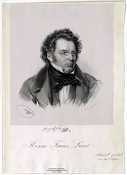 Franz Schubert Litho