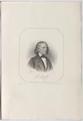 Portret Franciszka Liszta 1811-1886, 1856.