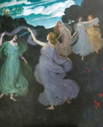 Taniec elfów, 1888-1889