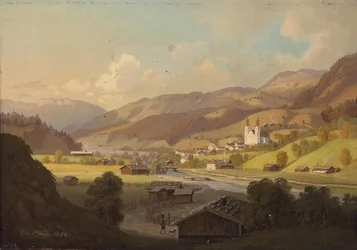 Widok na Maria Rain, Karyntia