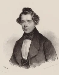 Portret kompozytora Josepha Lannera 1801-1843 , 1830.