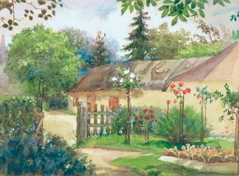 widok na ogród