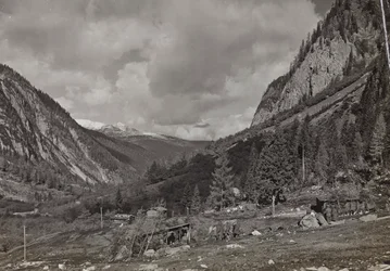 Album "Moja wojna światowa - wspomnienia Frontu Południowo-Zachodniego w Karyntii, Włochy, Trentino-Alto Adige) 31.03.1915-12.11.1918 - Josef Zohles Wiedeń": żołnierze w Dolinie L