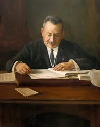 Portret Enrica Prata de la Riby (1870-1917), katalońskiego polityka nacjonalistycznego, XX wiek