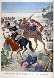 Francuskie zwycięstwo na Saharze, 1900