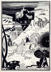 Istniała wielka różnorodność wysokich, szlachetnych drzew, obciążonych owocami morskimi, takimi jak homary…, 1895.
