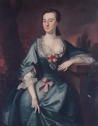 Pani David Chesebrough, 1754.