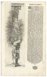 Kolumna ozdobiona Postacią Zwierzęcą, 1604