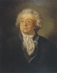 Portret Honoré Gabriela Riqueti, hrabiego Mirabeau 1749-1791, c. 1795.