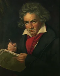 Ludwig van Beethoven ... (olej na płótnie)