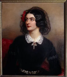 Portret Loli Montes lub Monteza (olej na płótnie)
